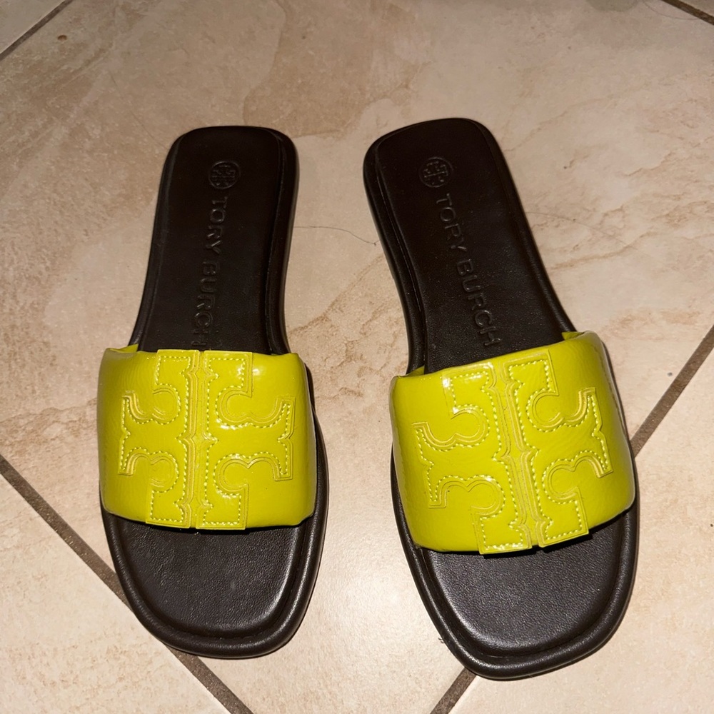 Lime Green TORY BURCH sandals